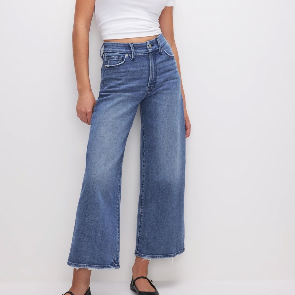 Good American Palazzo Crop